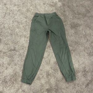army green garage pants